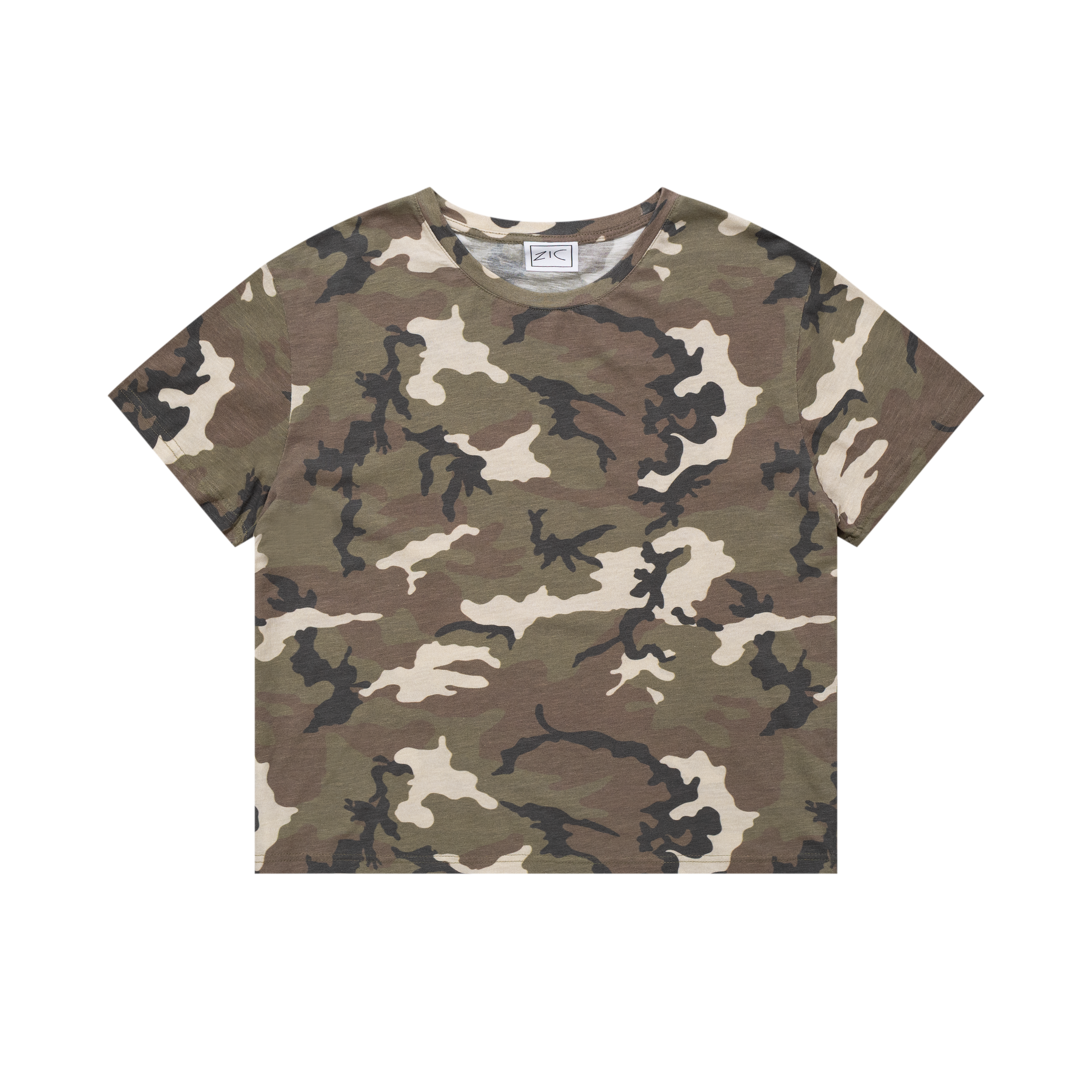 Camo Slub Tee