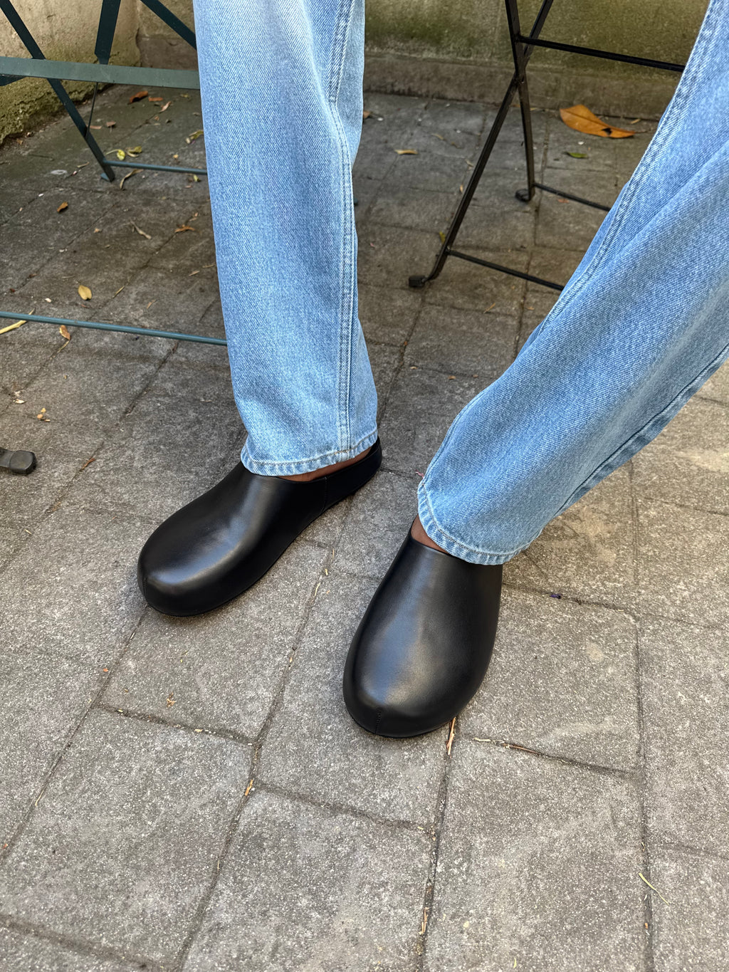Leather Mule