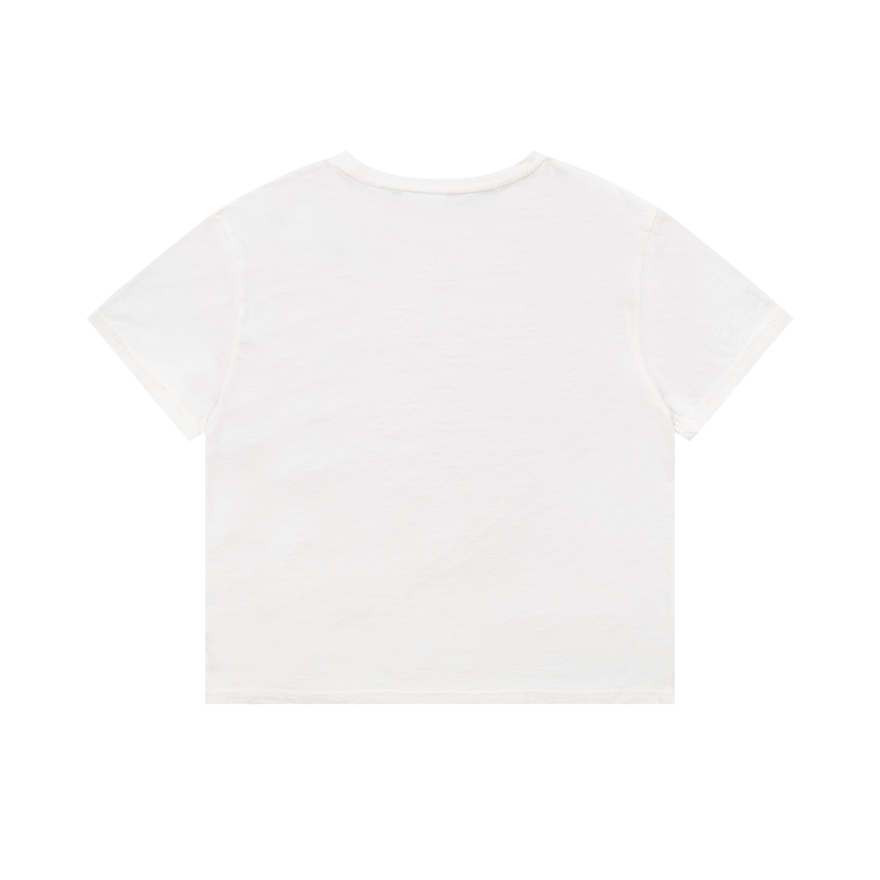 White Slub Tee