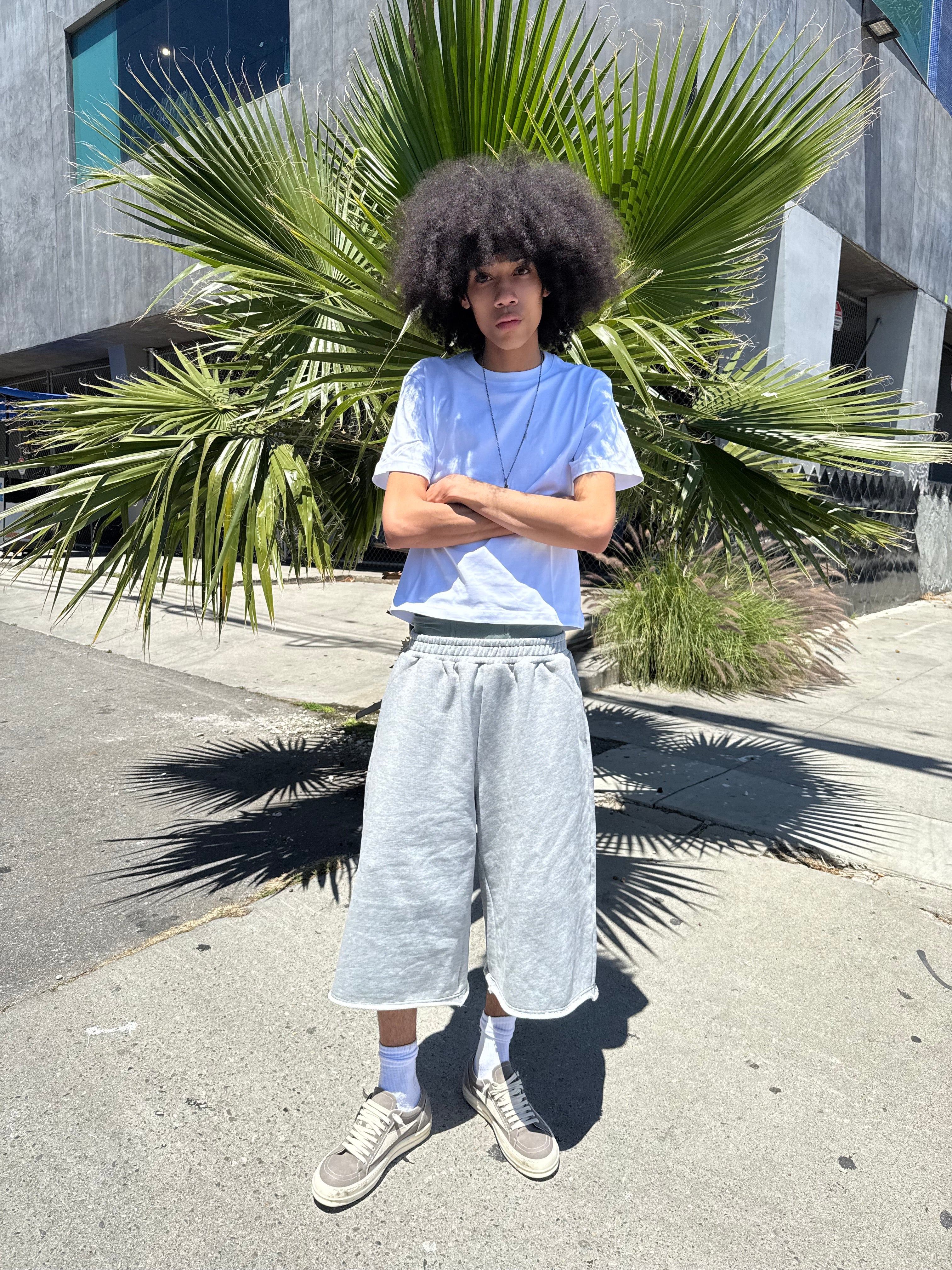 Grey Sweatshorts