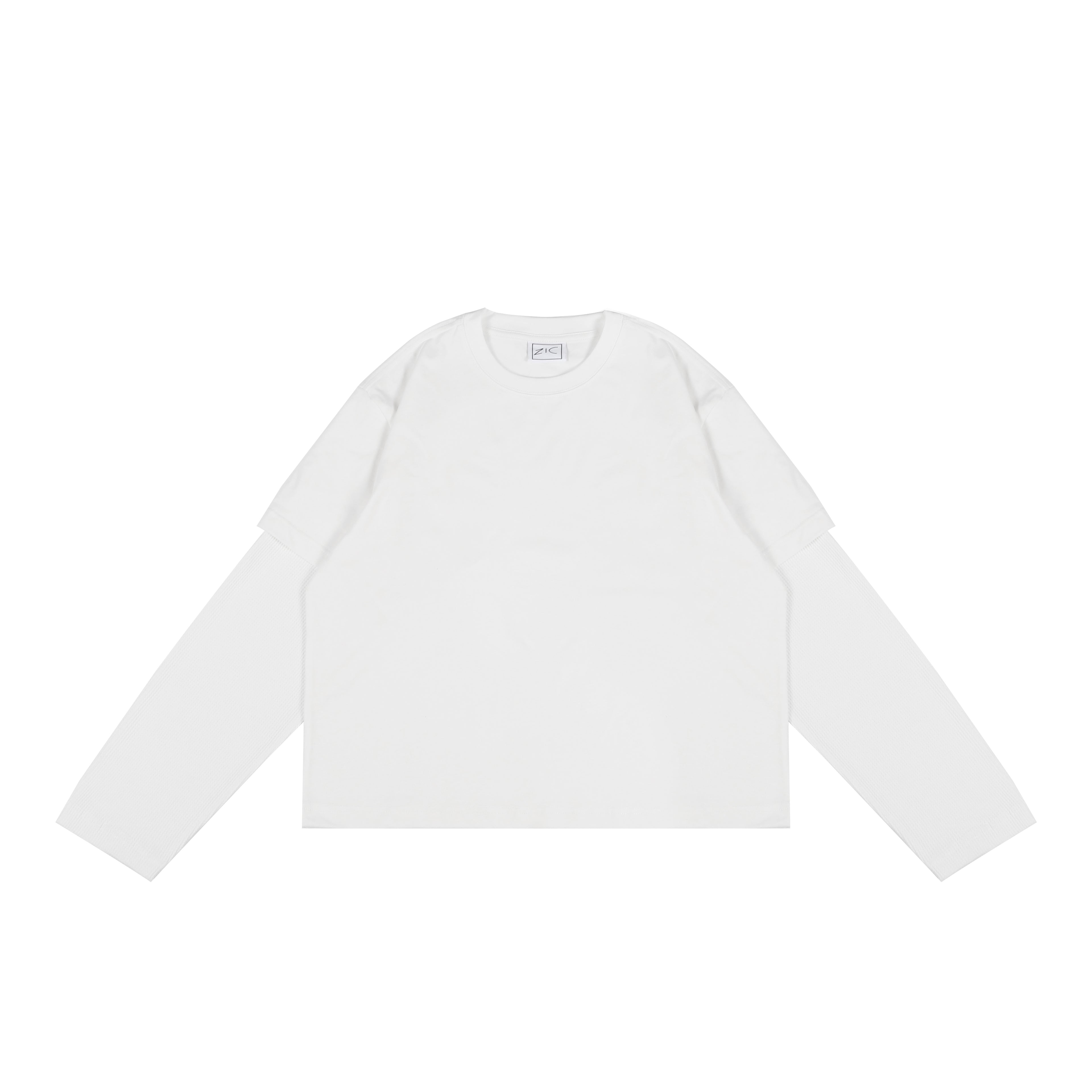 White Double Layer Tee
