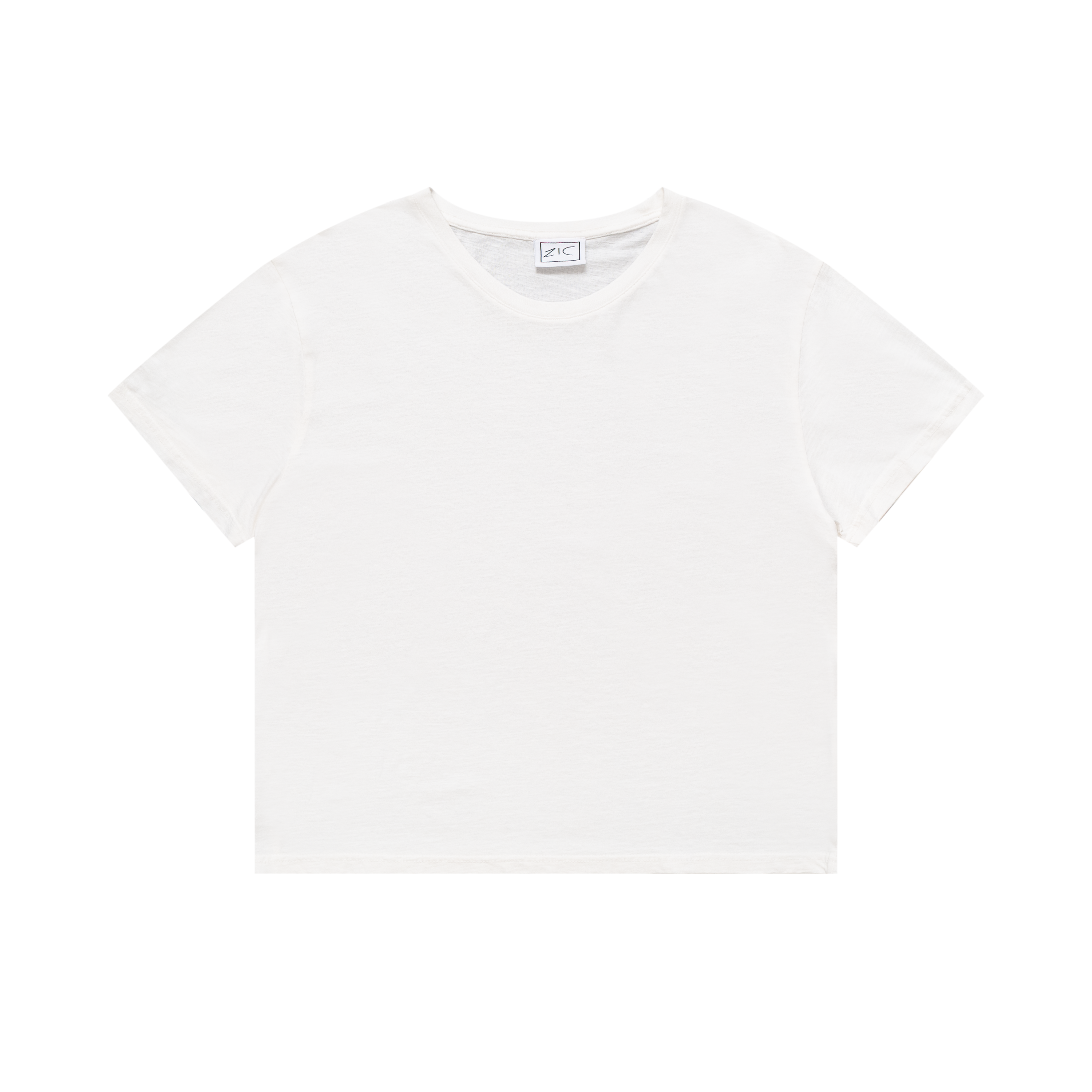 White Slub Tee