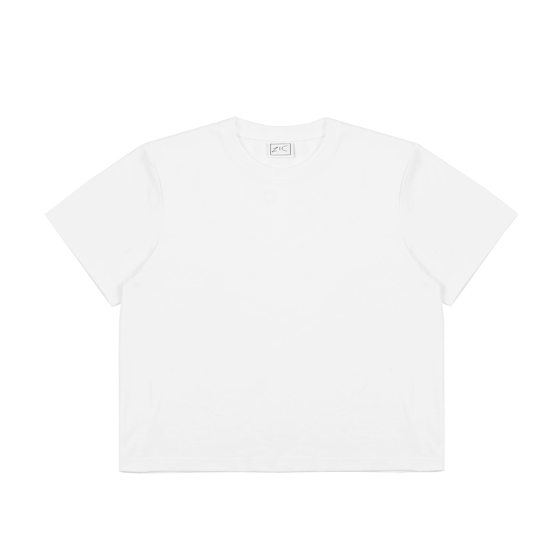 White Zic Tee