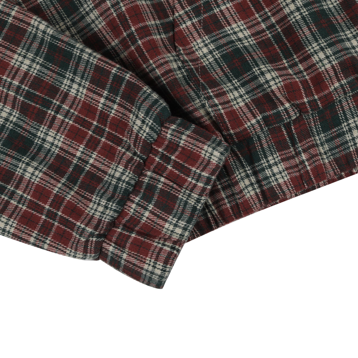 F23 Plaid Zip Up