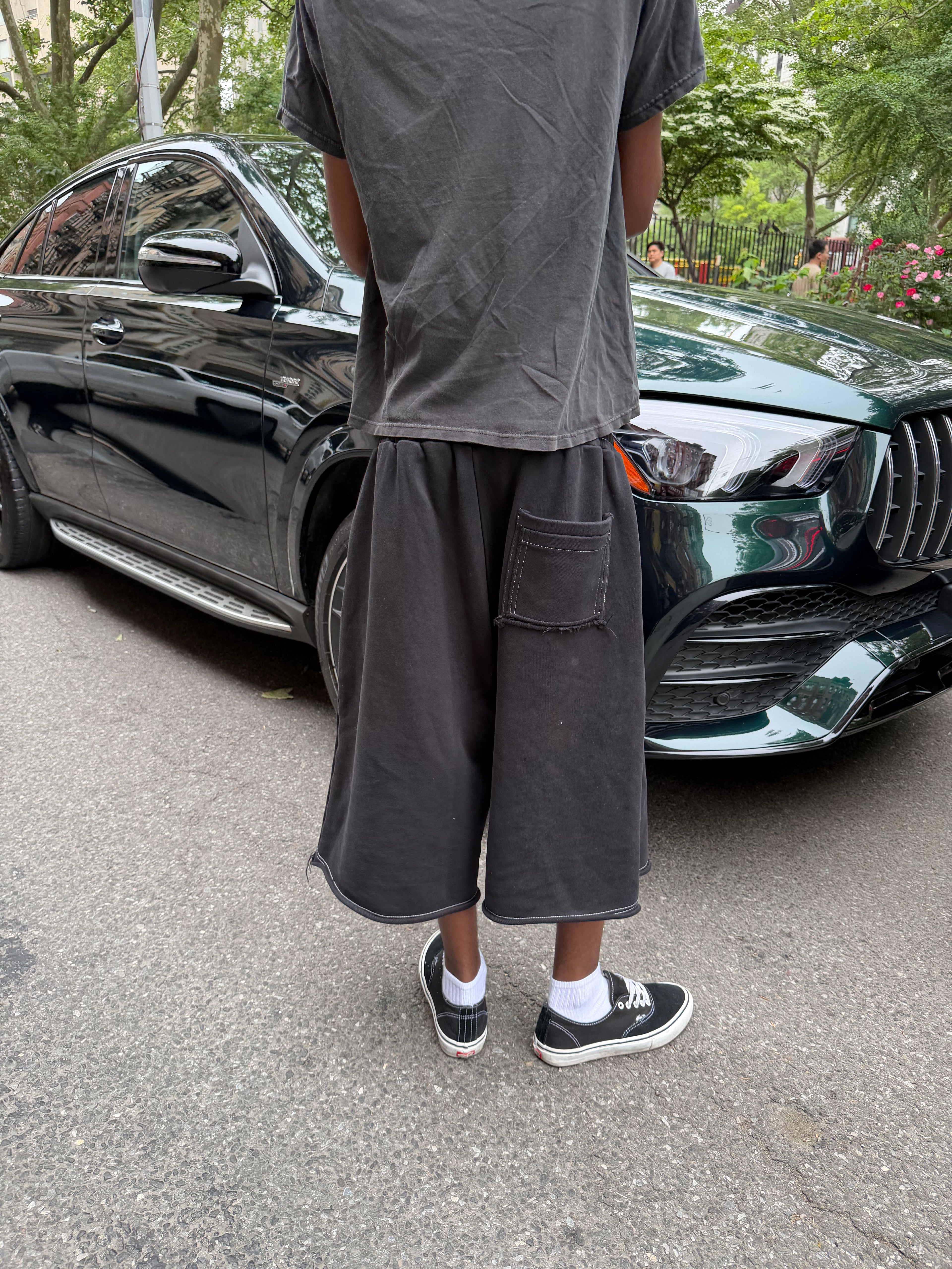 Black Sweatshorts