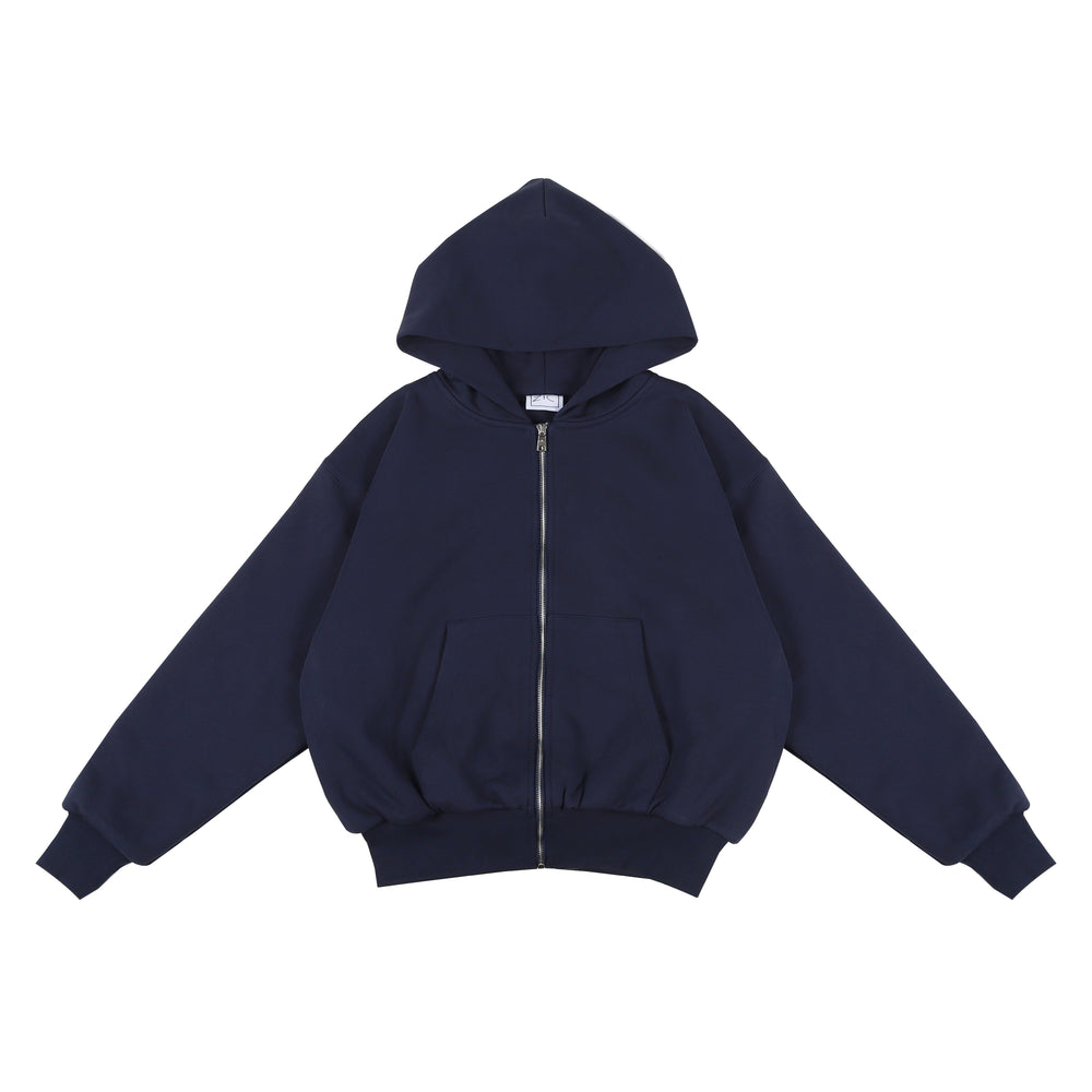 Navy Zip Up