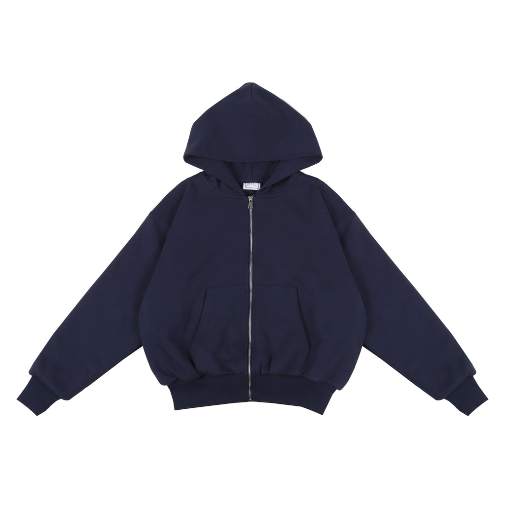 Navy Zip Up