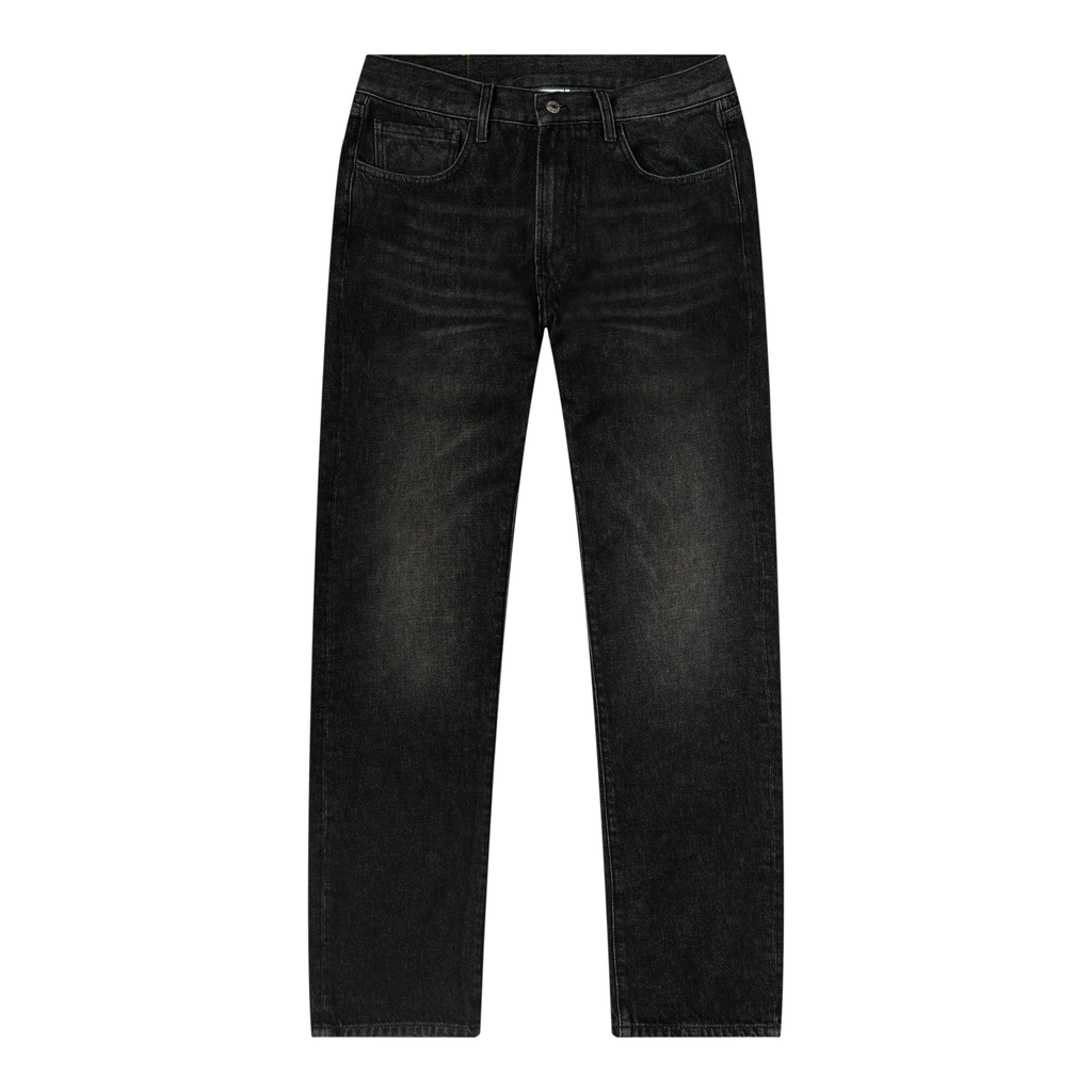 Black Straight Cut Denim