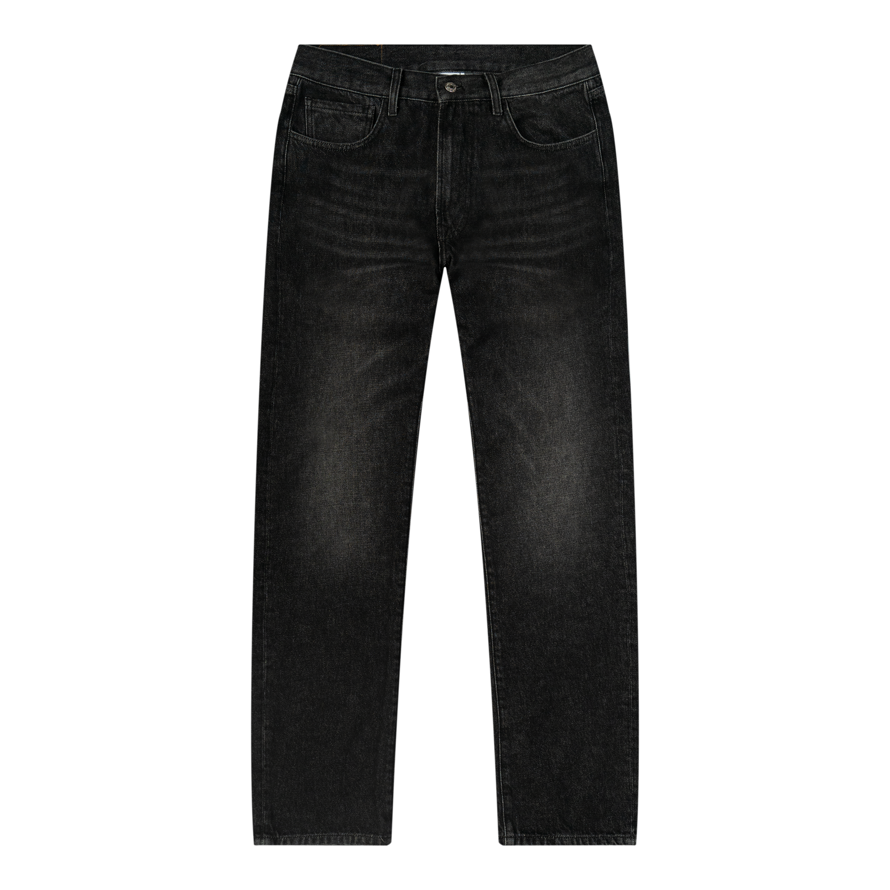 Black Straight Cut Denim