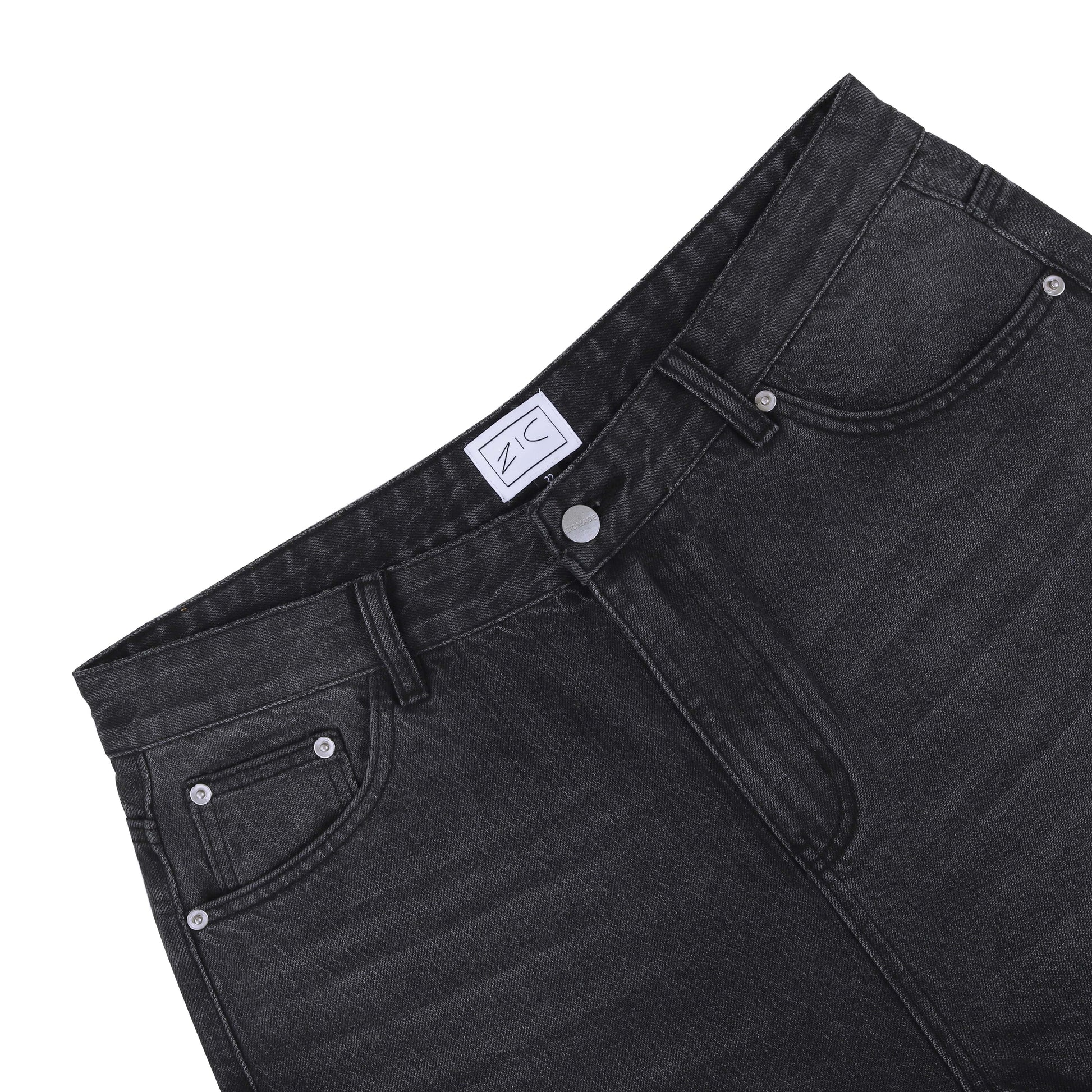 Ash Black Jorts