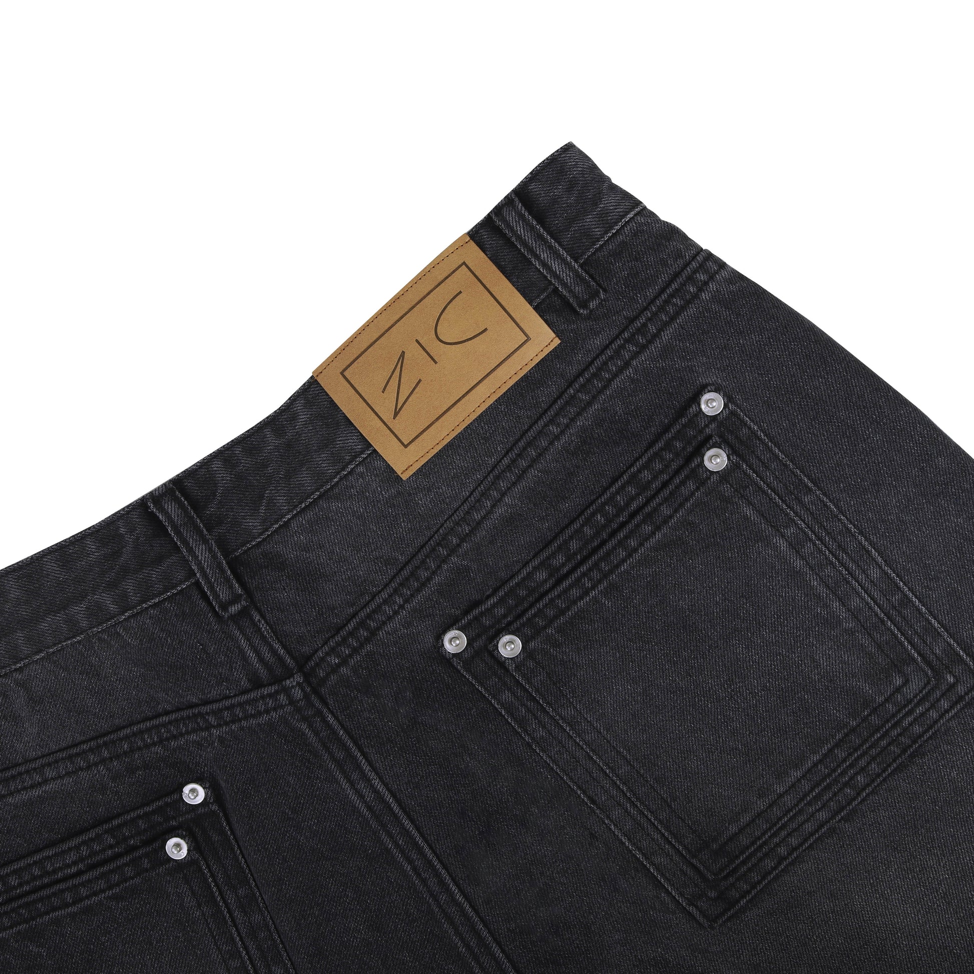Ash Black Jorts