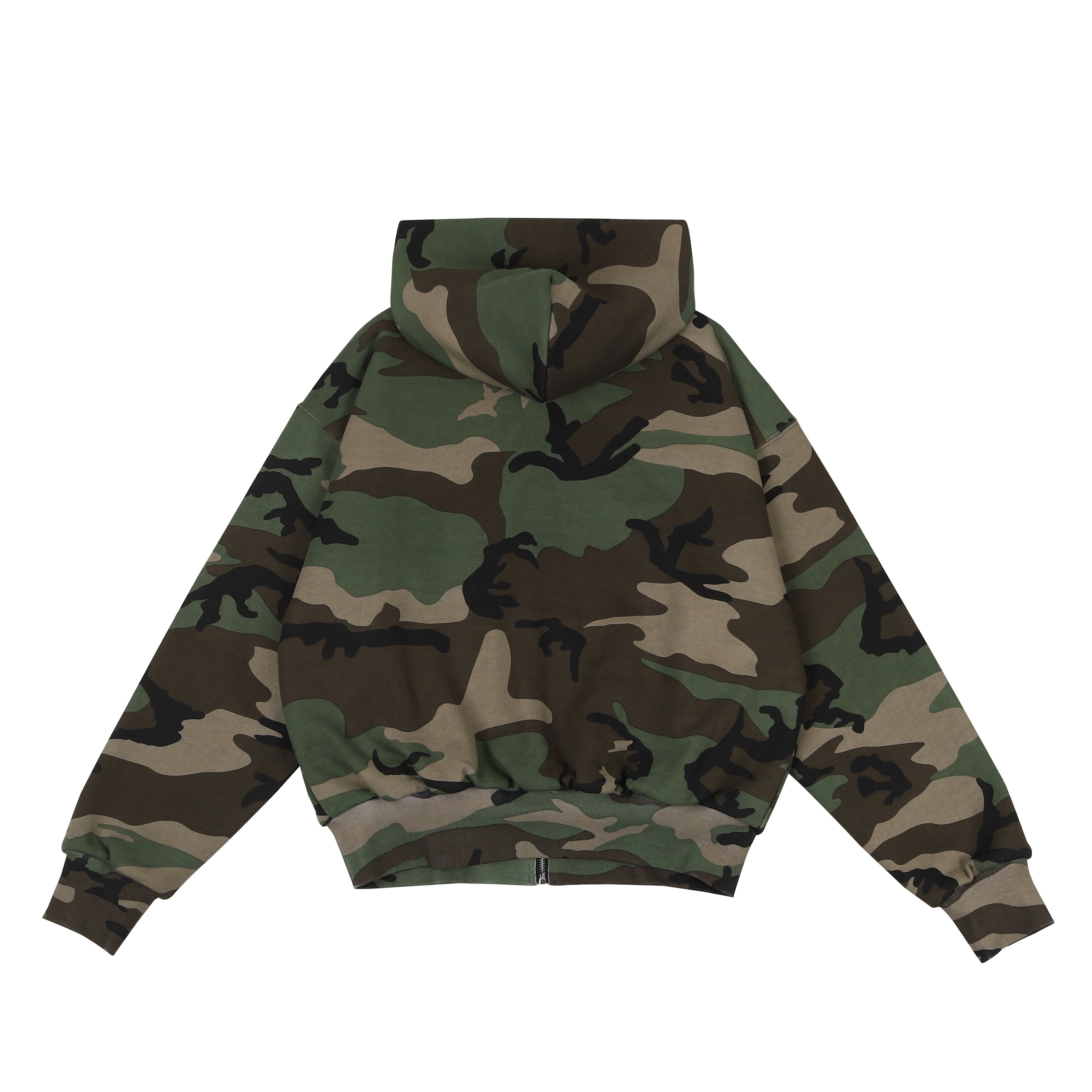 Camo Zip Up