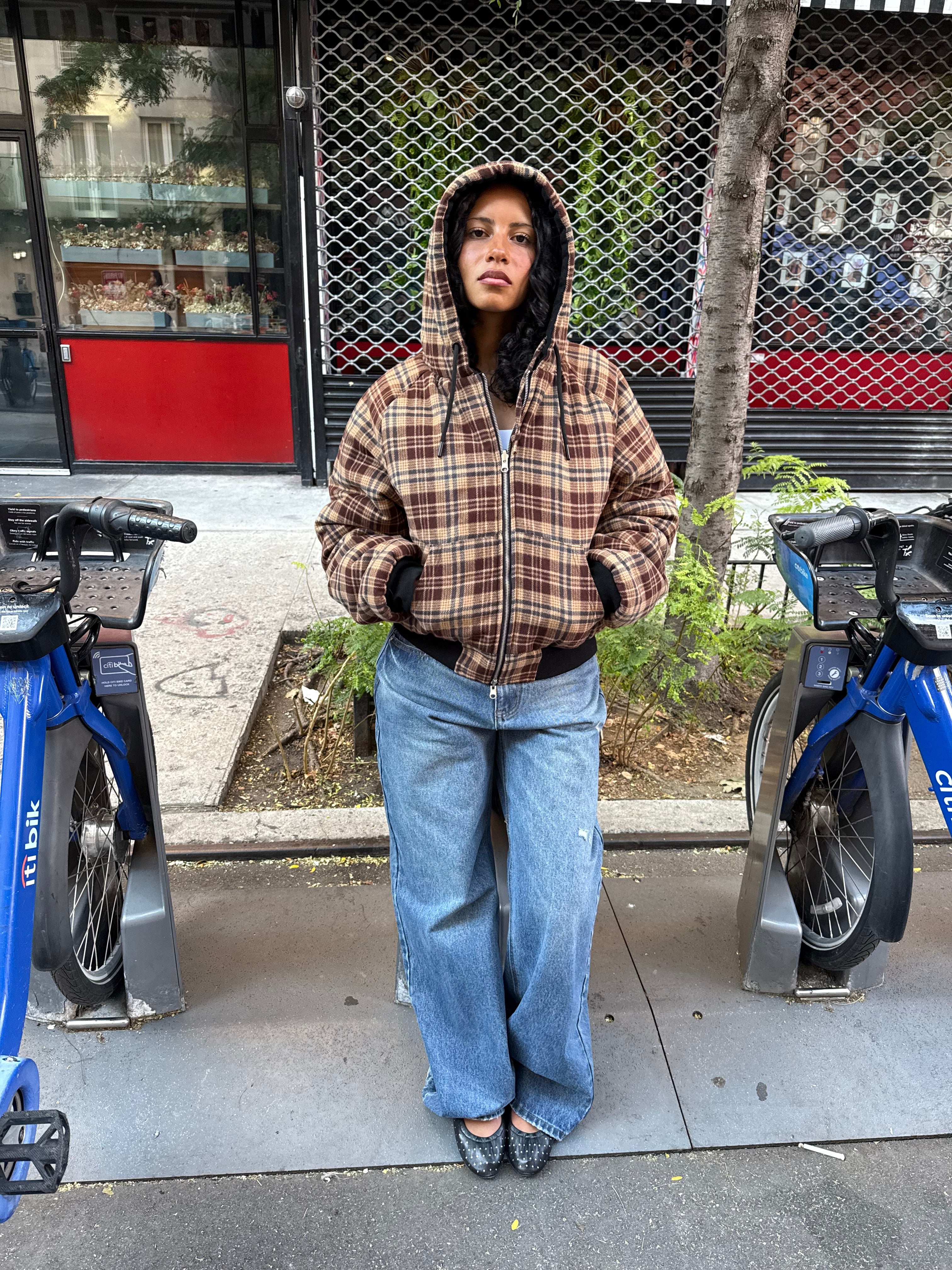 Plaid Reversible Jacket