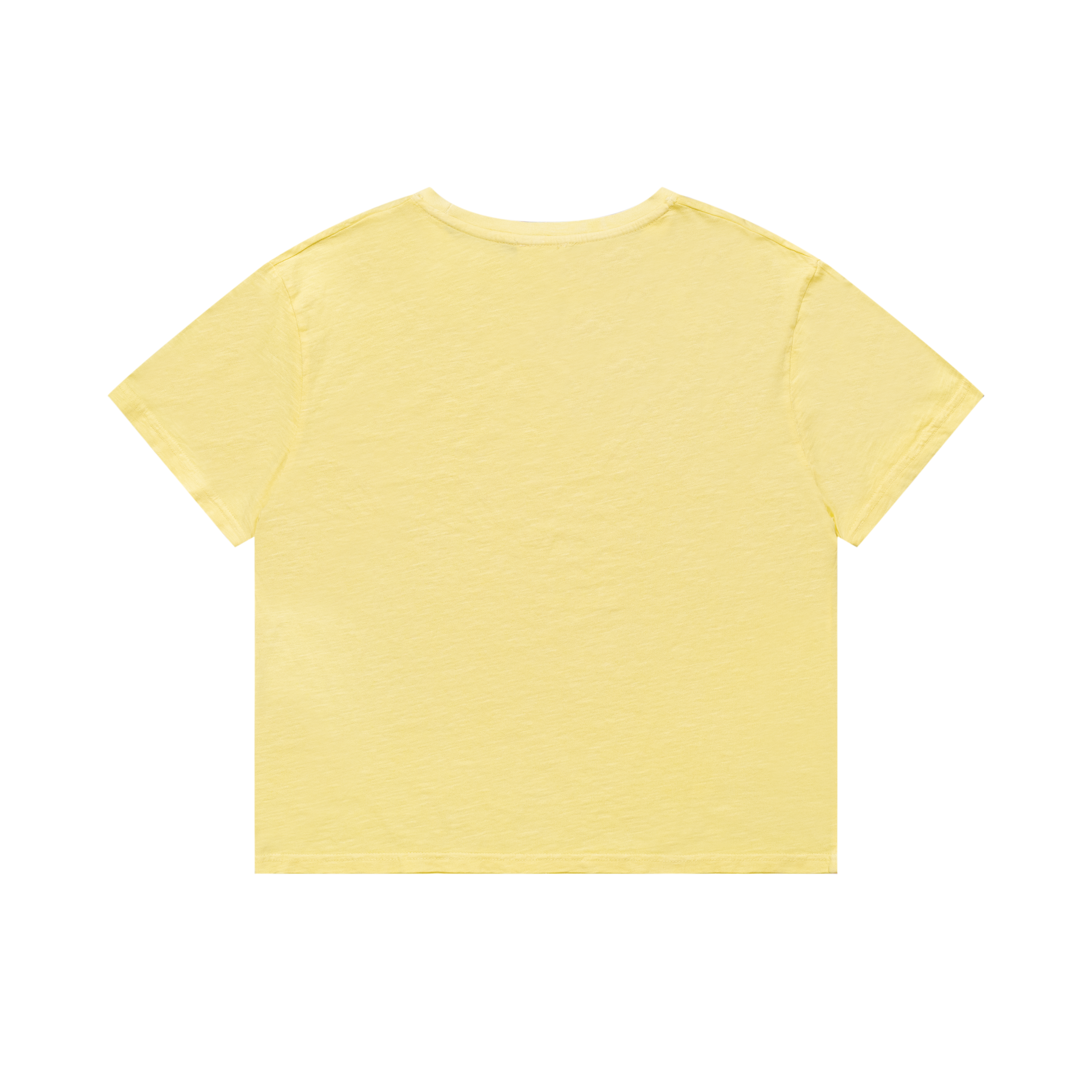 Butter Yellow Slub Tee