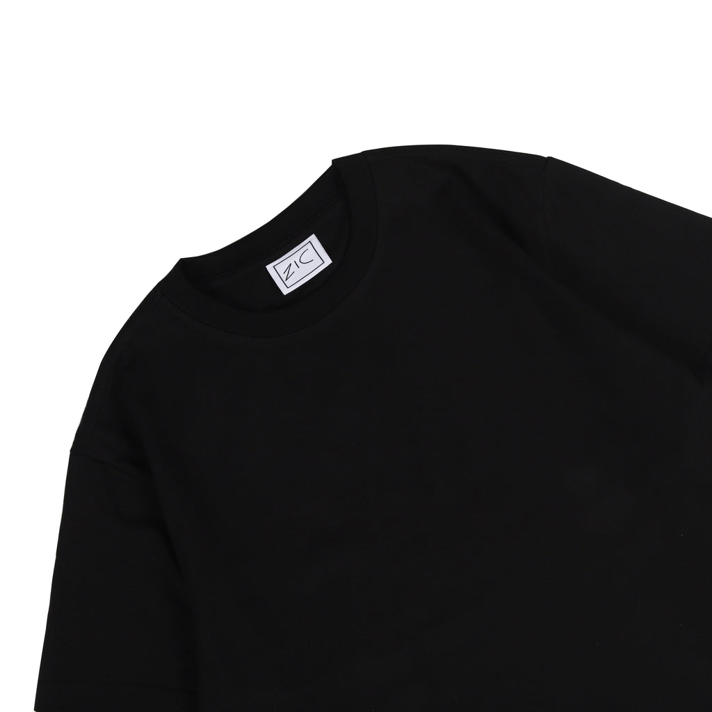 Black Double Layer Tee