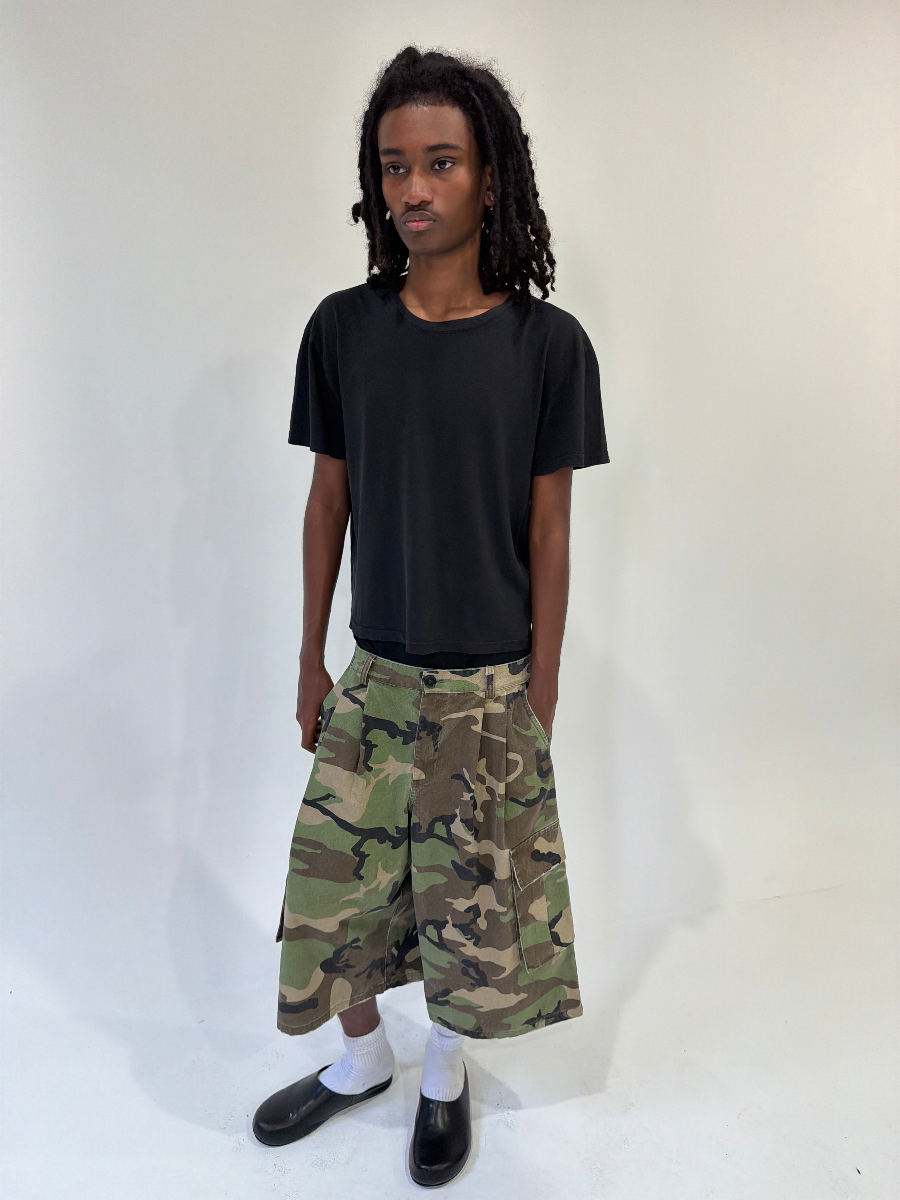 Black Slub Tee
