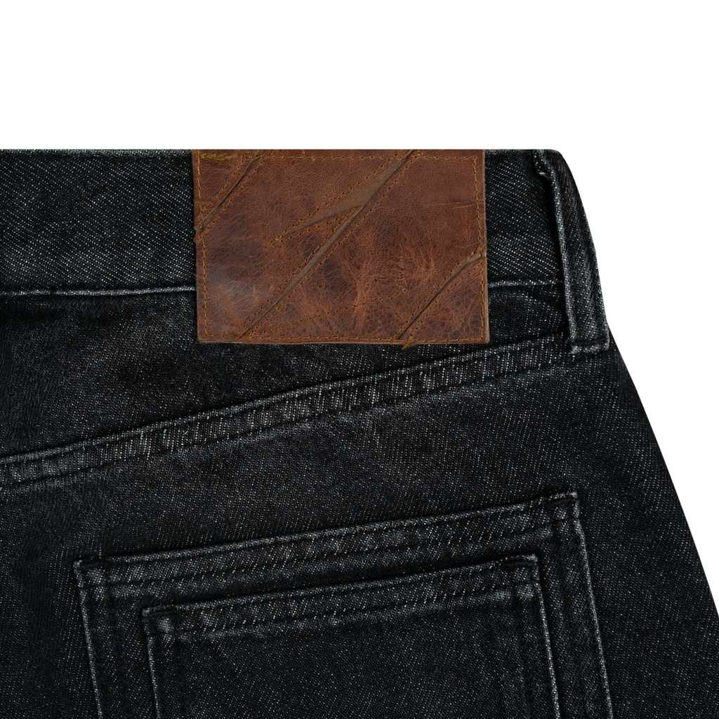 Black Straight Cut Denim