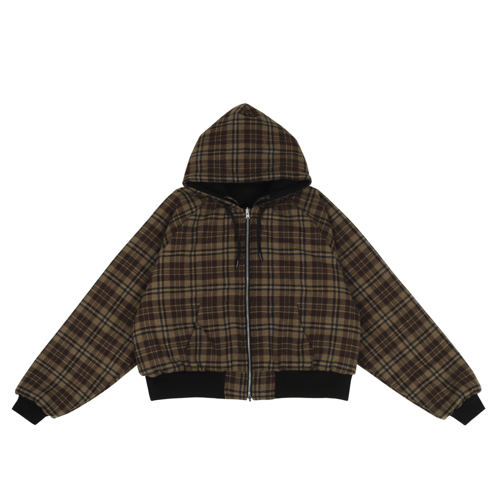 Plaid Reversible Jacket