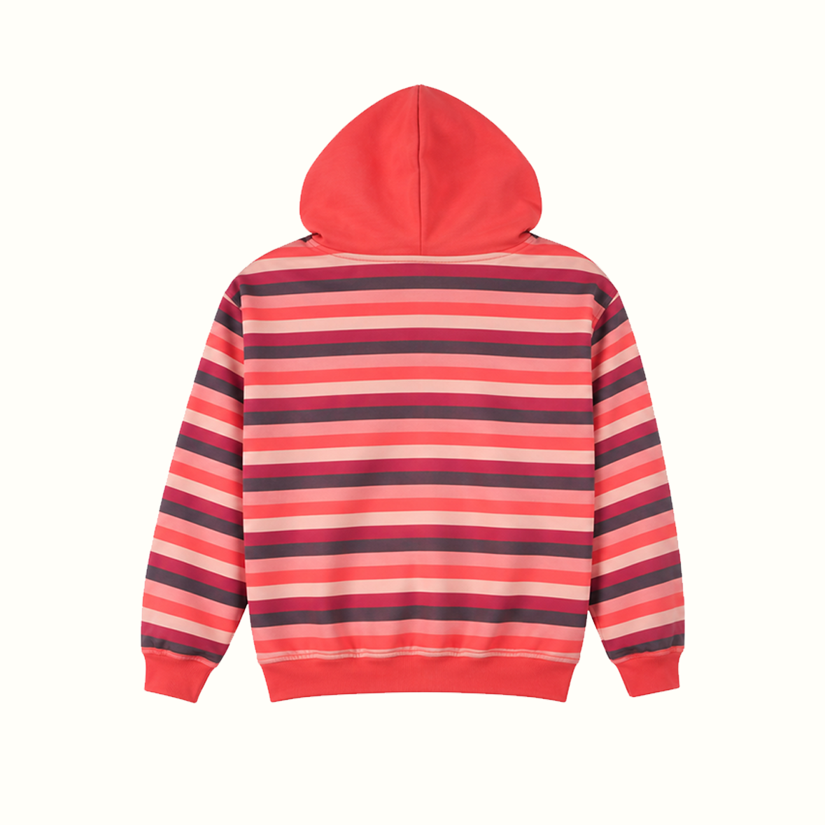 Cherry Striped Zip