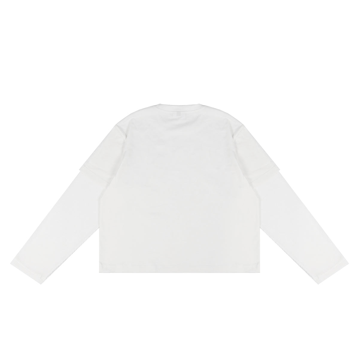 White Double Layer Tee