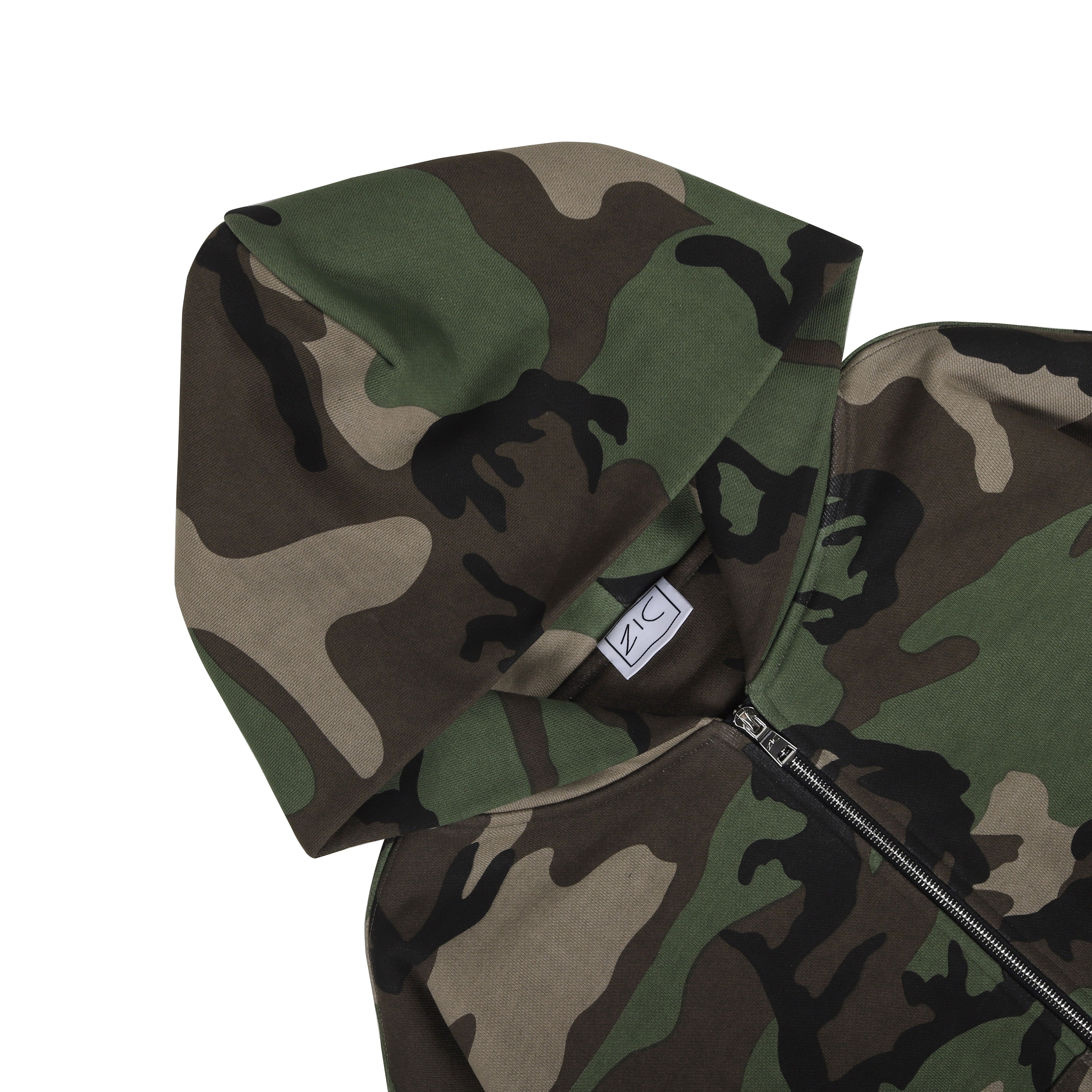 Camo Zip Up