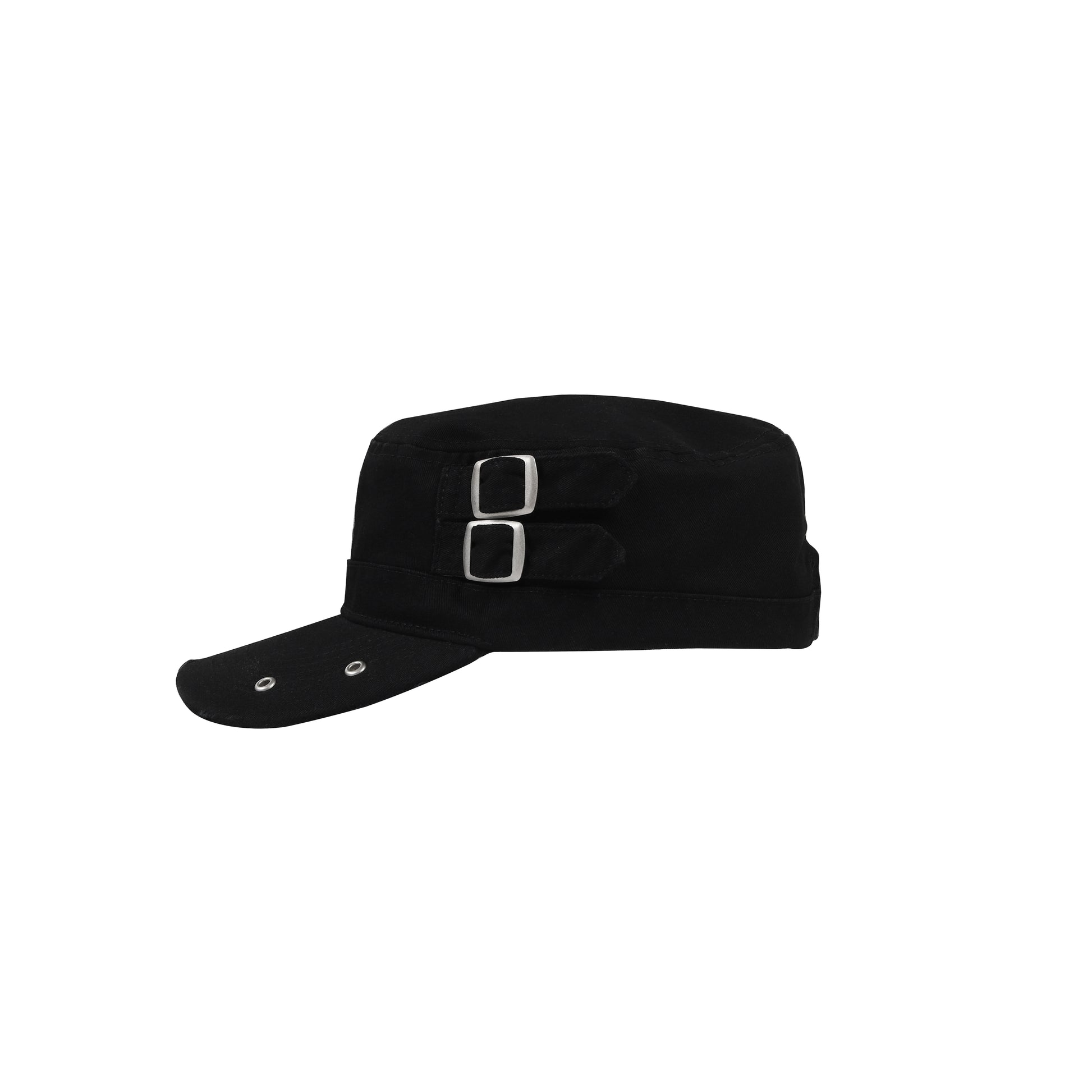 Black Military Hat