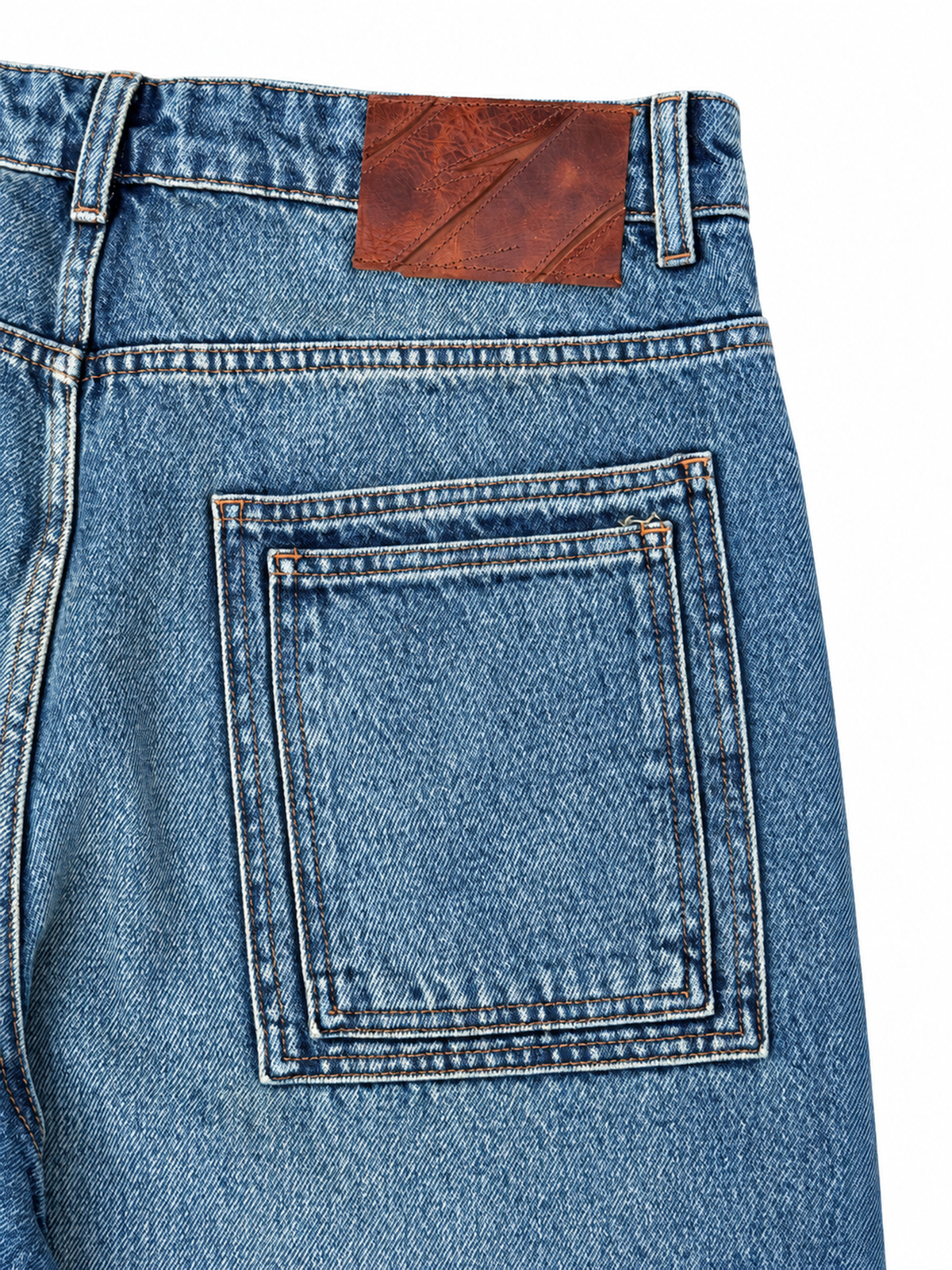 Wide Leg Blue Denim