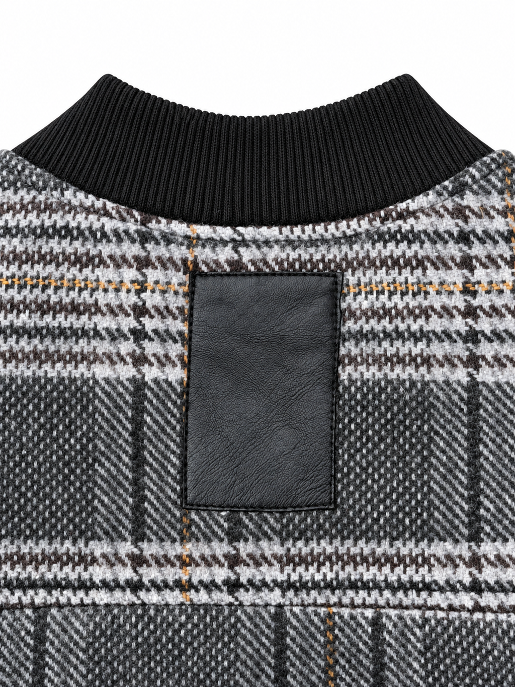 Plaid Varsity Jacket