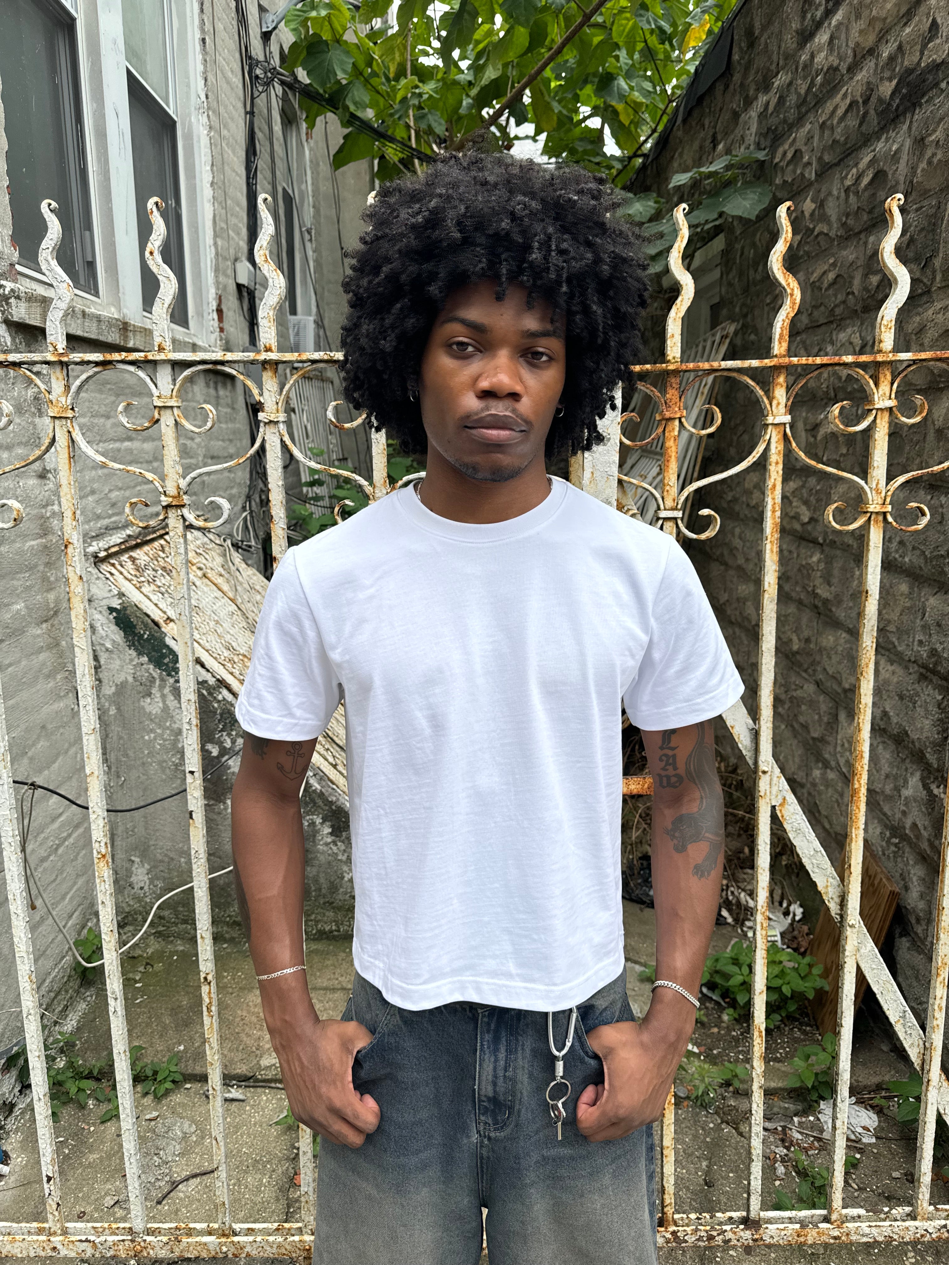White Tee