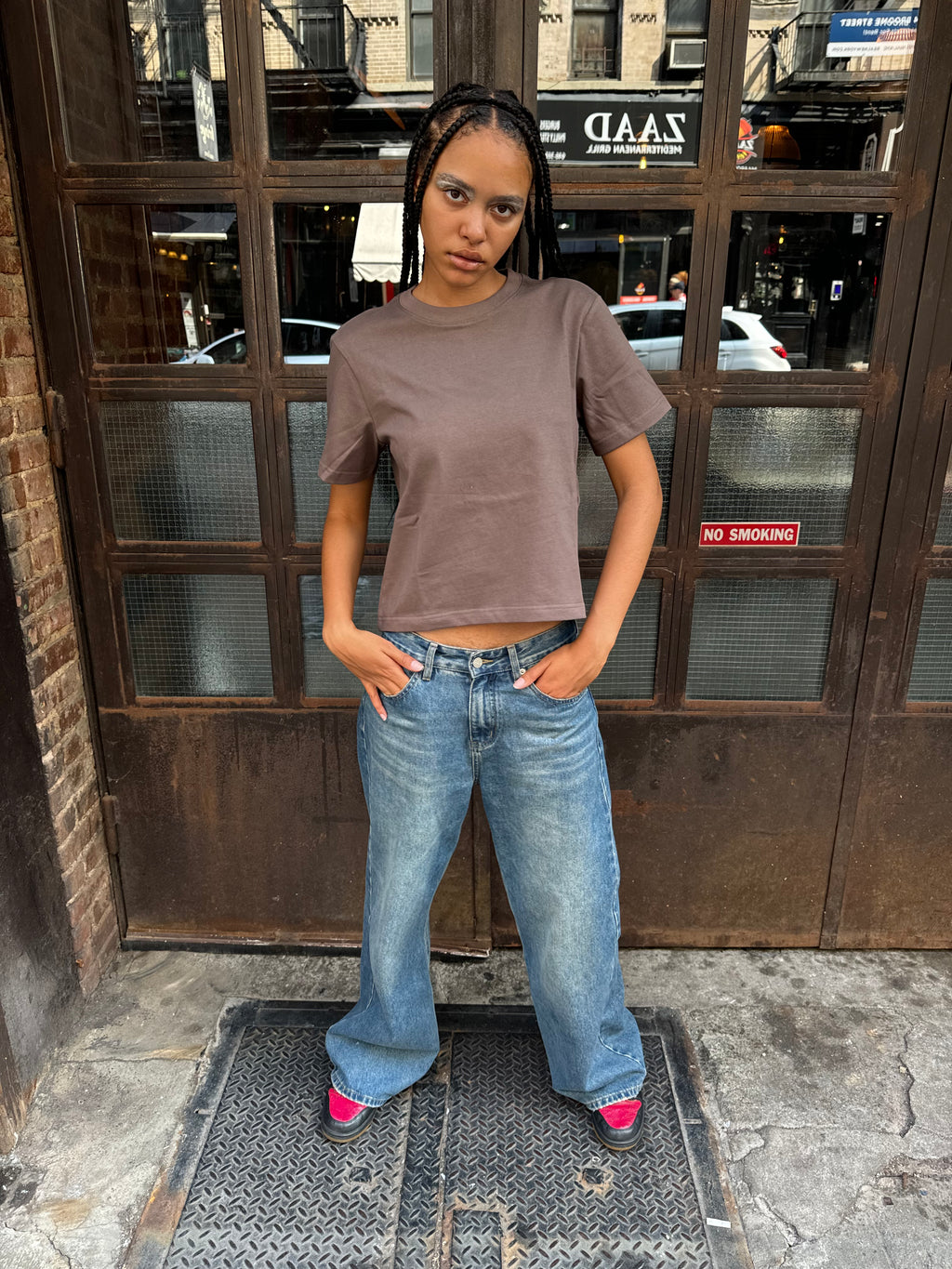 Brown Zic Tee