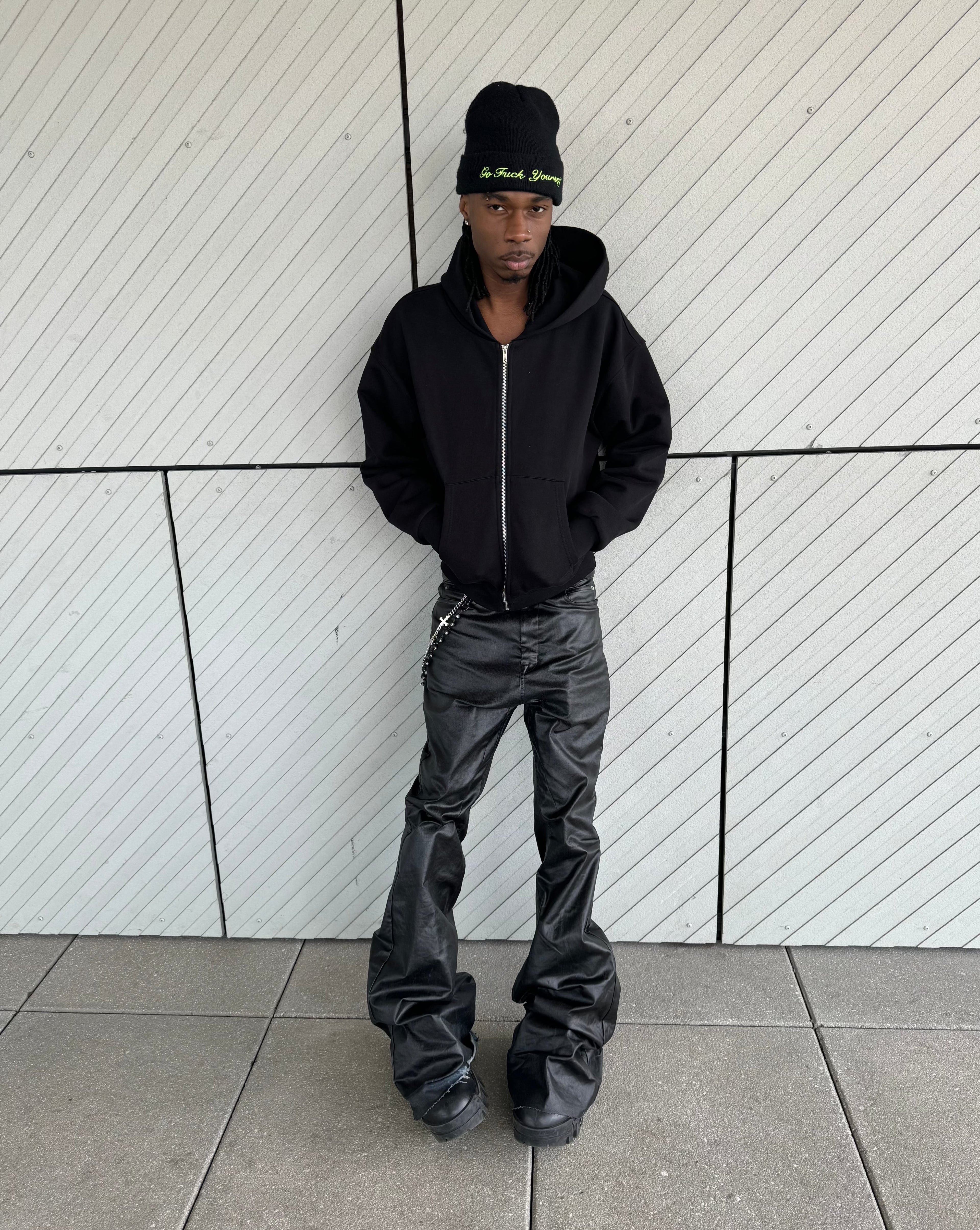 Black Zip Up