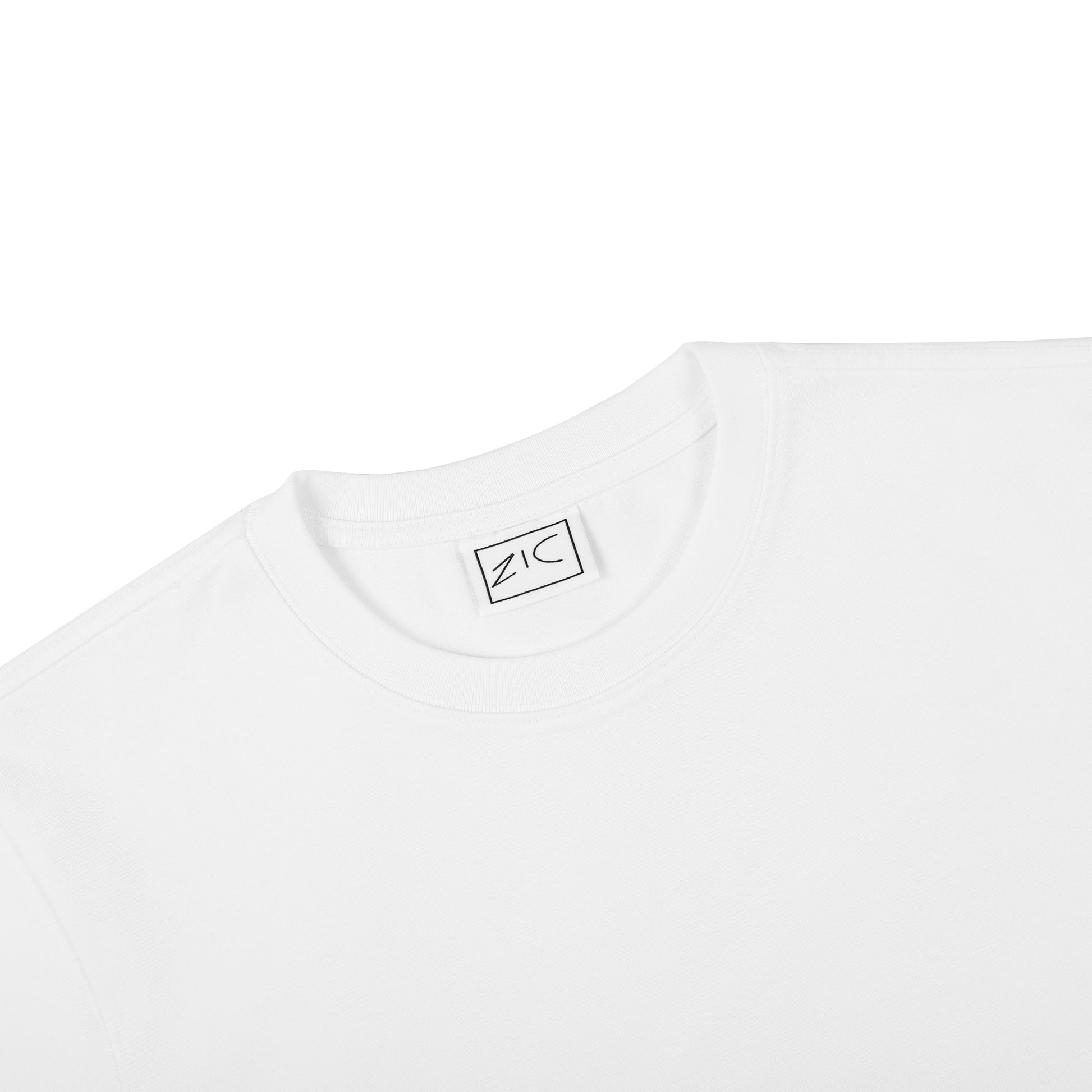 White Zic Tee